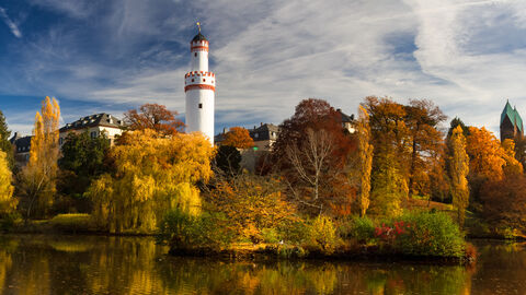 Panorama Schlossgarten Bad Homburg