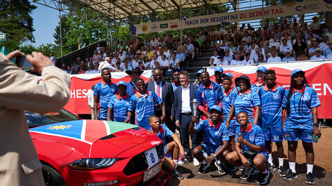 Festzug auf dem 60. Hessentag in Pfungstadt