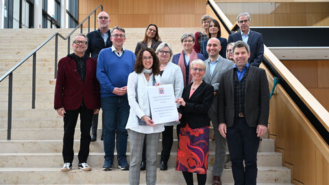 Ministerin Dorn mit Präsidentinnen und Präsidenten der hessischen Hochschulen
